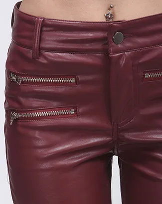 Madeline Soft Faux Leather Pants