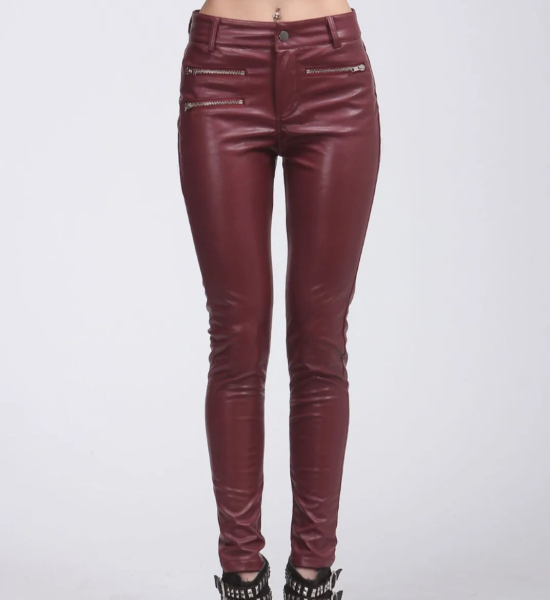 Madeline Soft Faux Leather Pants