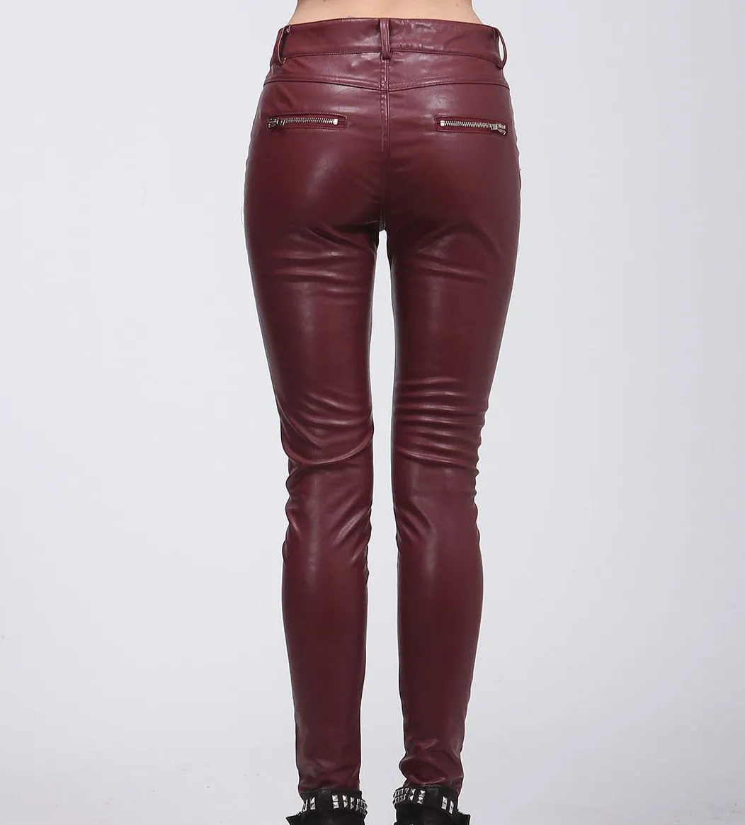 Madeline Soft Faux Leather Pants