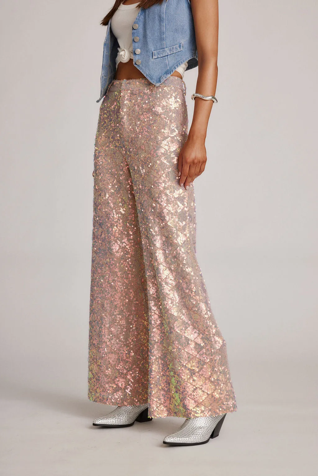 Marina Mermaid Sequin Trousers