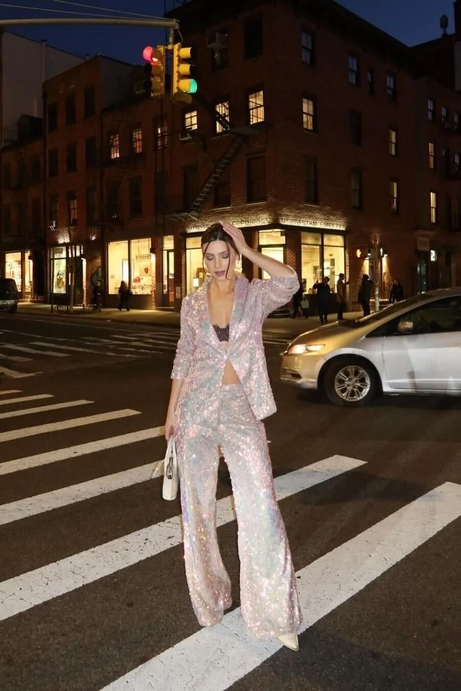 Marina Mermaid Sequin Trousers