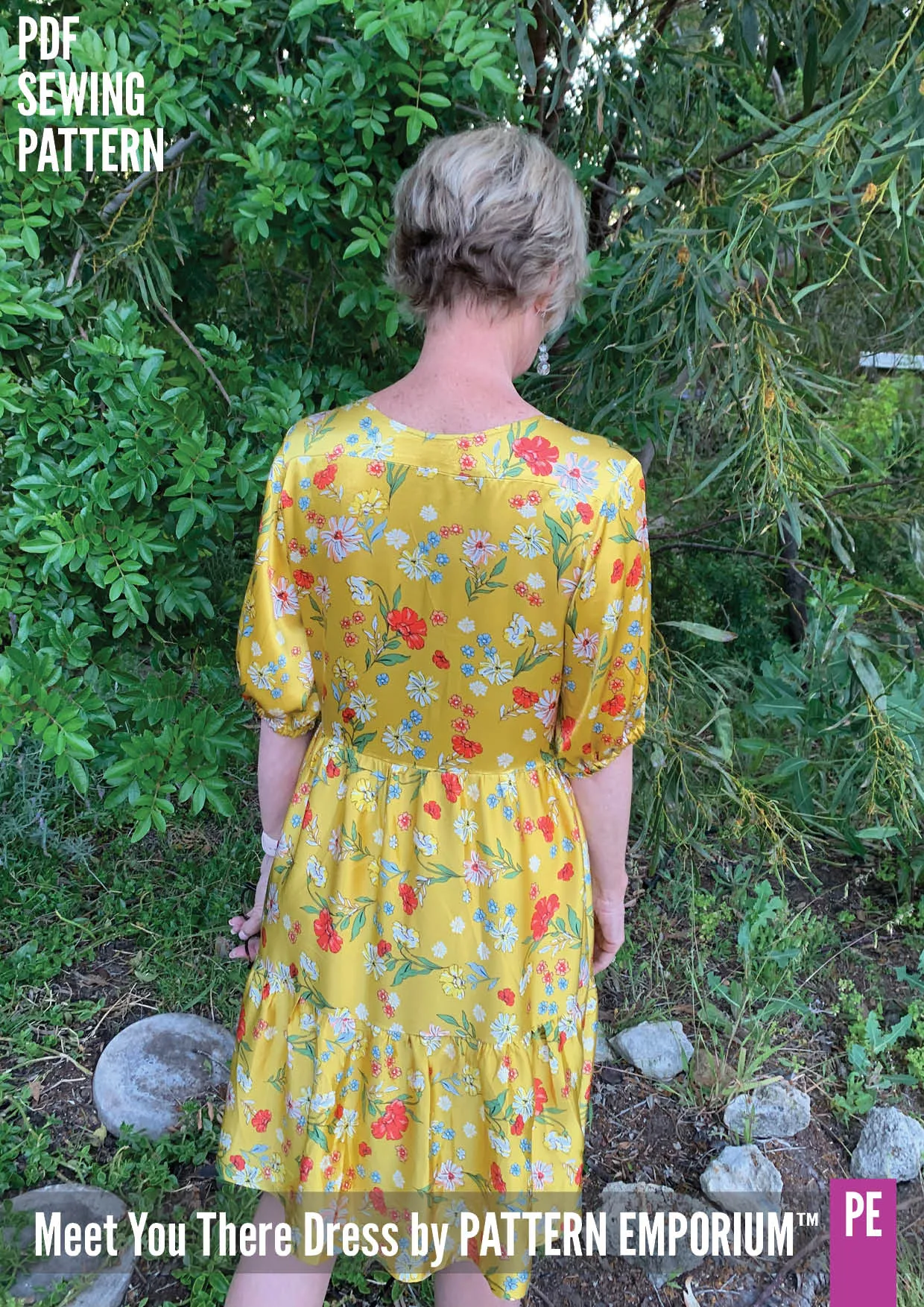 Meet You There | Tiered Dress & Top Sewing Pattern
