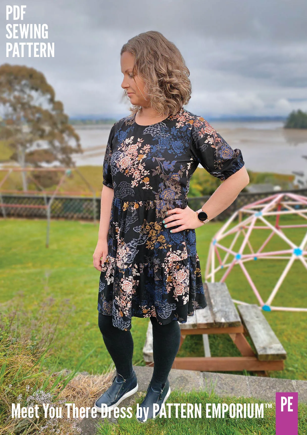Meet You There | Tiered Dress & Top Sewing Pattern