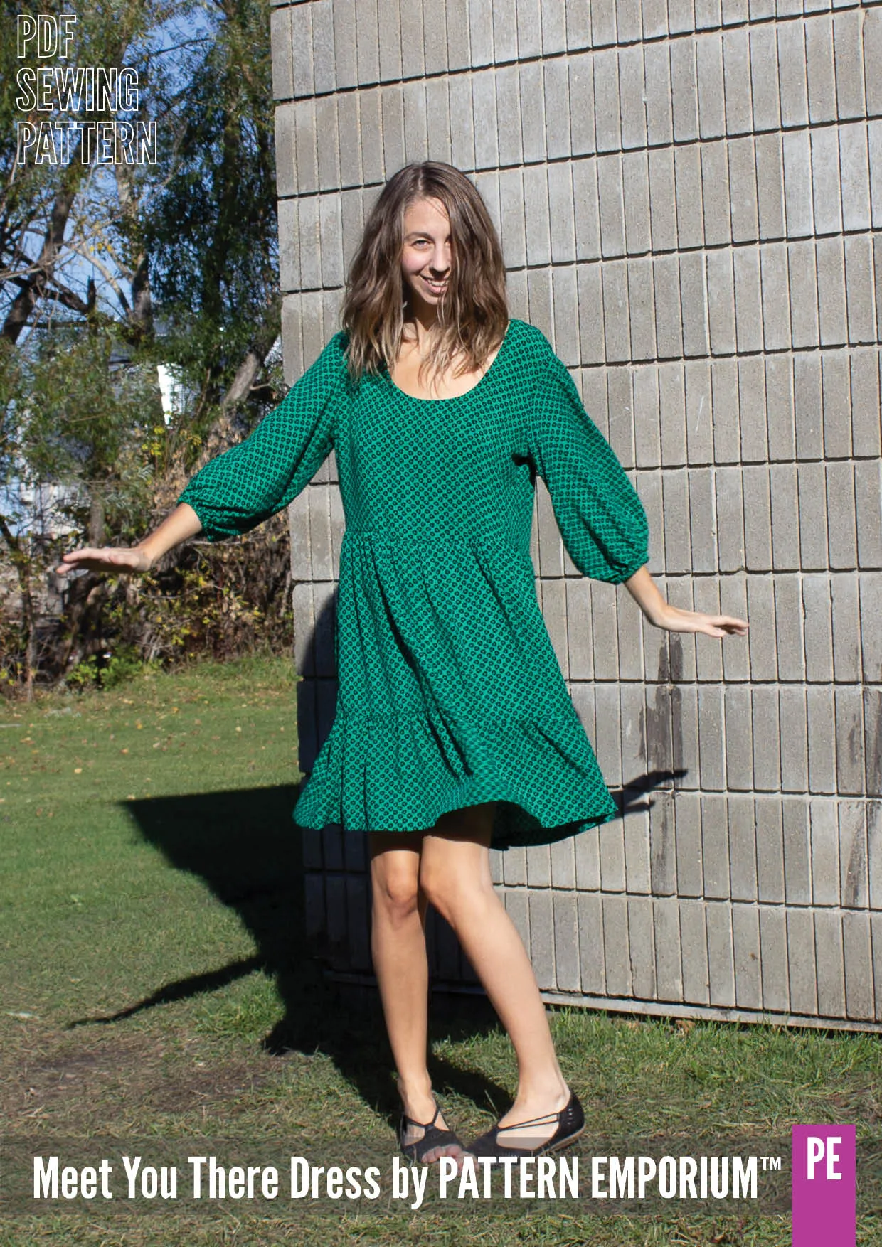 Meet You There | Tiered Dress & Top Sewing Pattern
