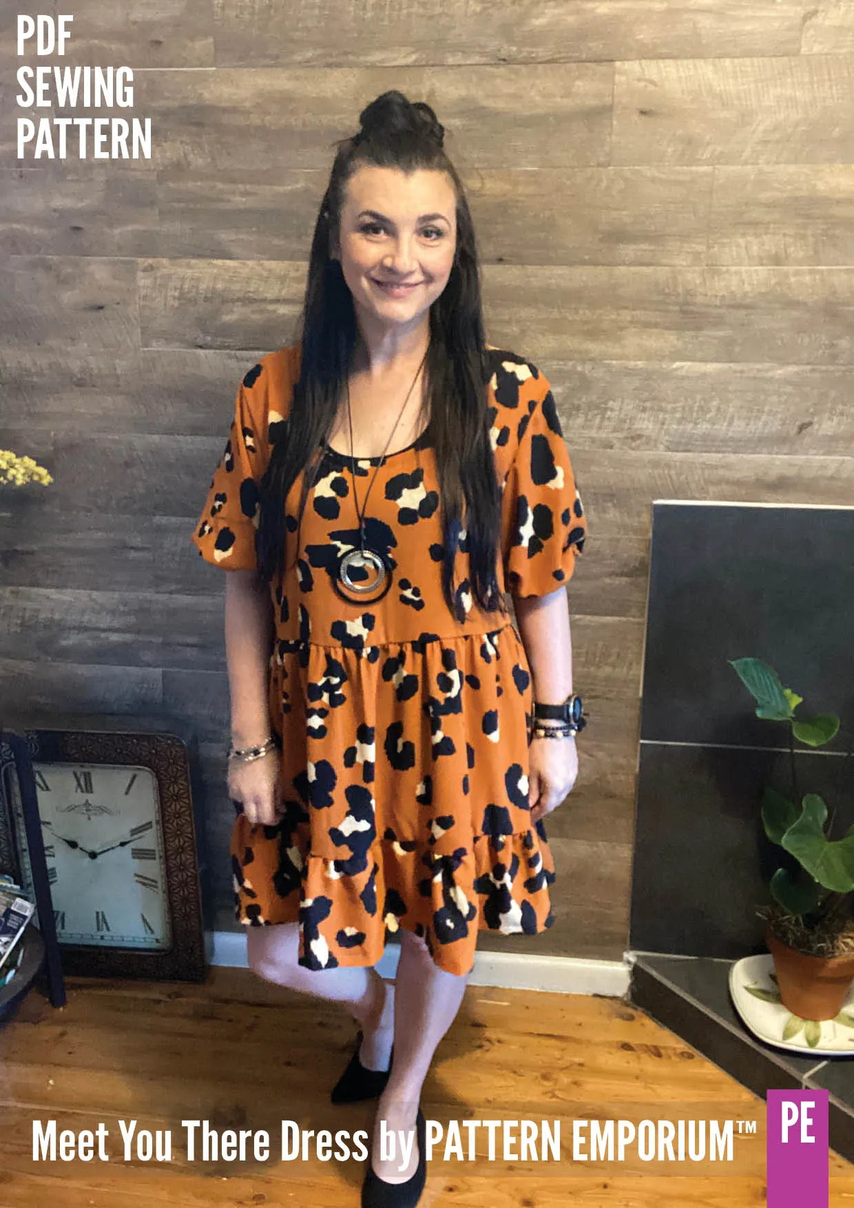 Meet You There | Tiered Dress & Top Sewing Pattern