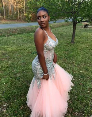 Mermaid long prom dress formal dress       fg1635