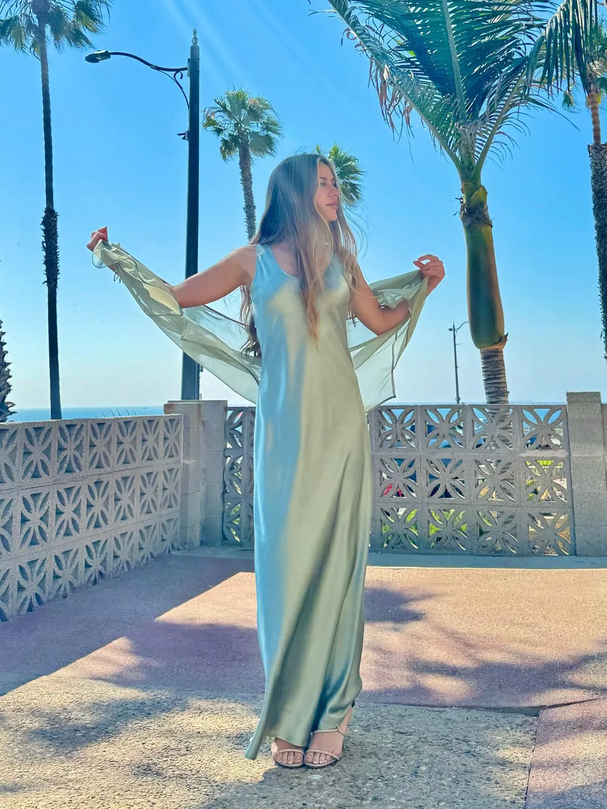 Mia Signature Cover Up For Silk Dress