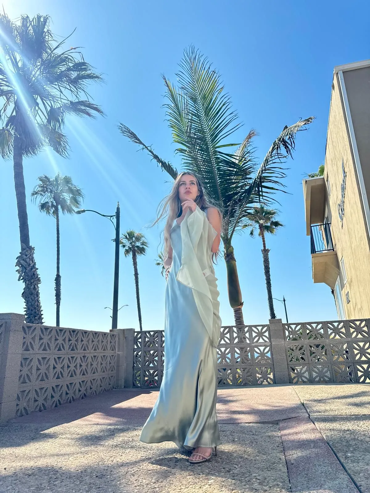 Mia Signature Cover Up For Silk Dress