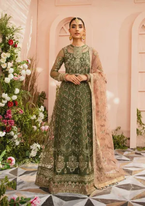 MYSTIQUE - LOOK 01 | AIK Atelier Festive Mystique Organza & Tule 2021 Collection | Unstitched Embroidered Net Suits