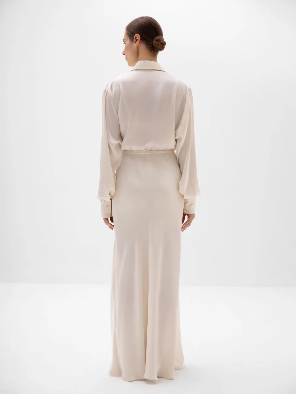Nazli Satin Skirt