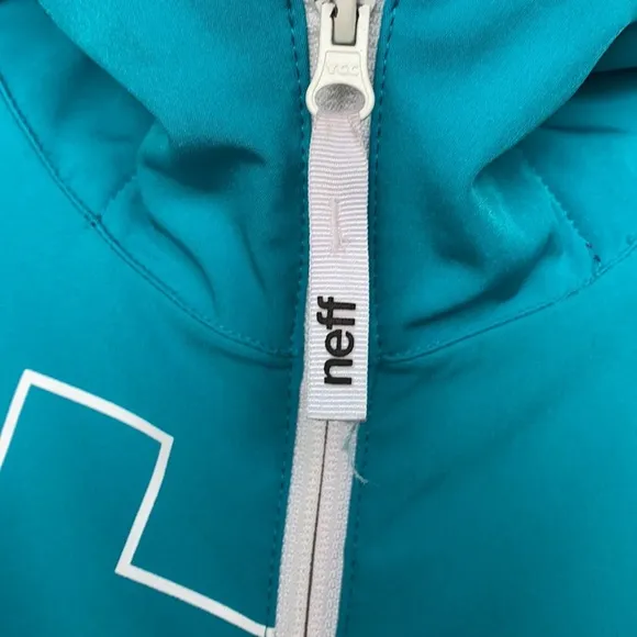 Neff Daily Softshell Snow/Ski Coat Teal &amp; Maroon M