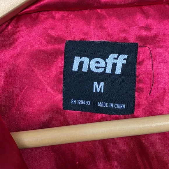 Neff Daily Softshell Snow/Ski Coat Teal &amp; Maroon M