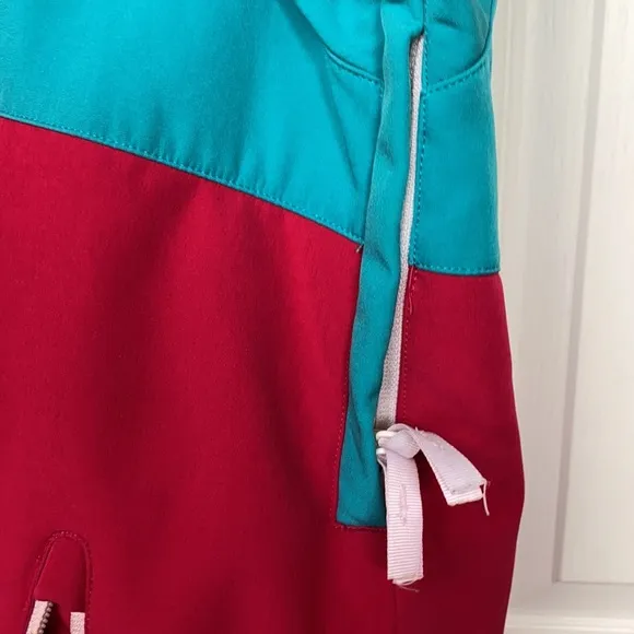 Neff Daily Softshell Snow/Ski Coat Teal &amp; Maroon M