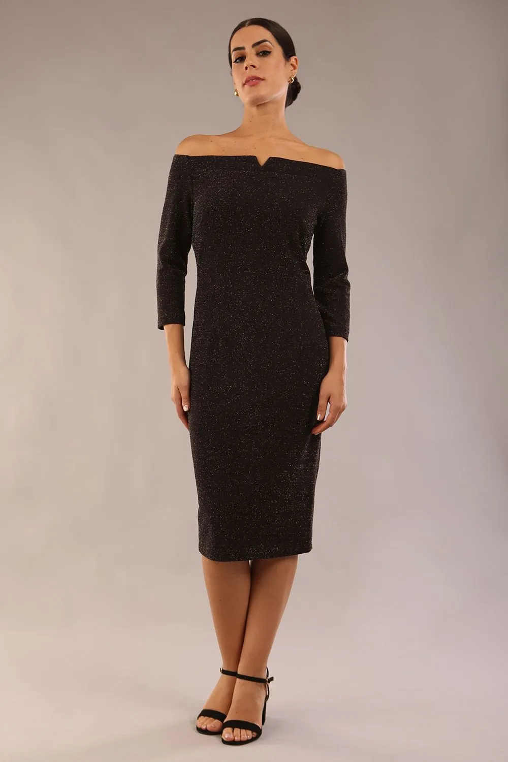 Neptune Sparkle Pencil Dress