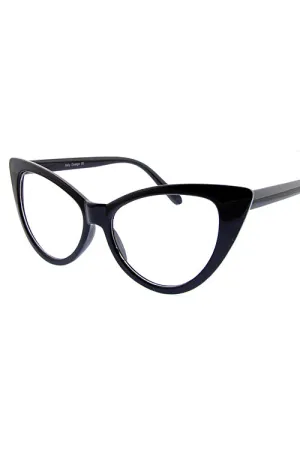 Nice Kitty Clear Lense Clear Sunglasses