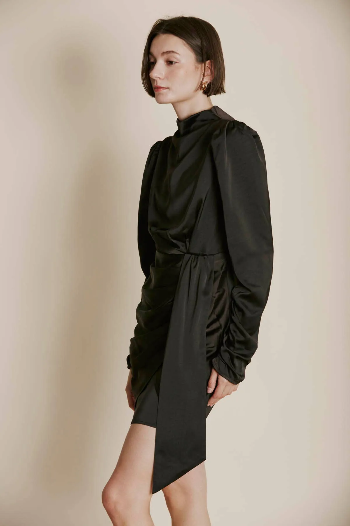 Nightfall Satin Dress