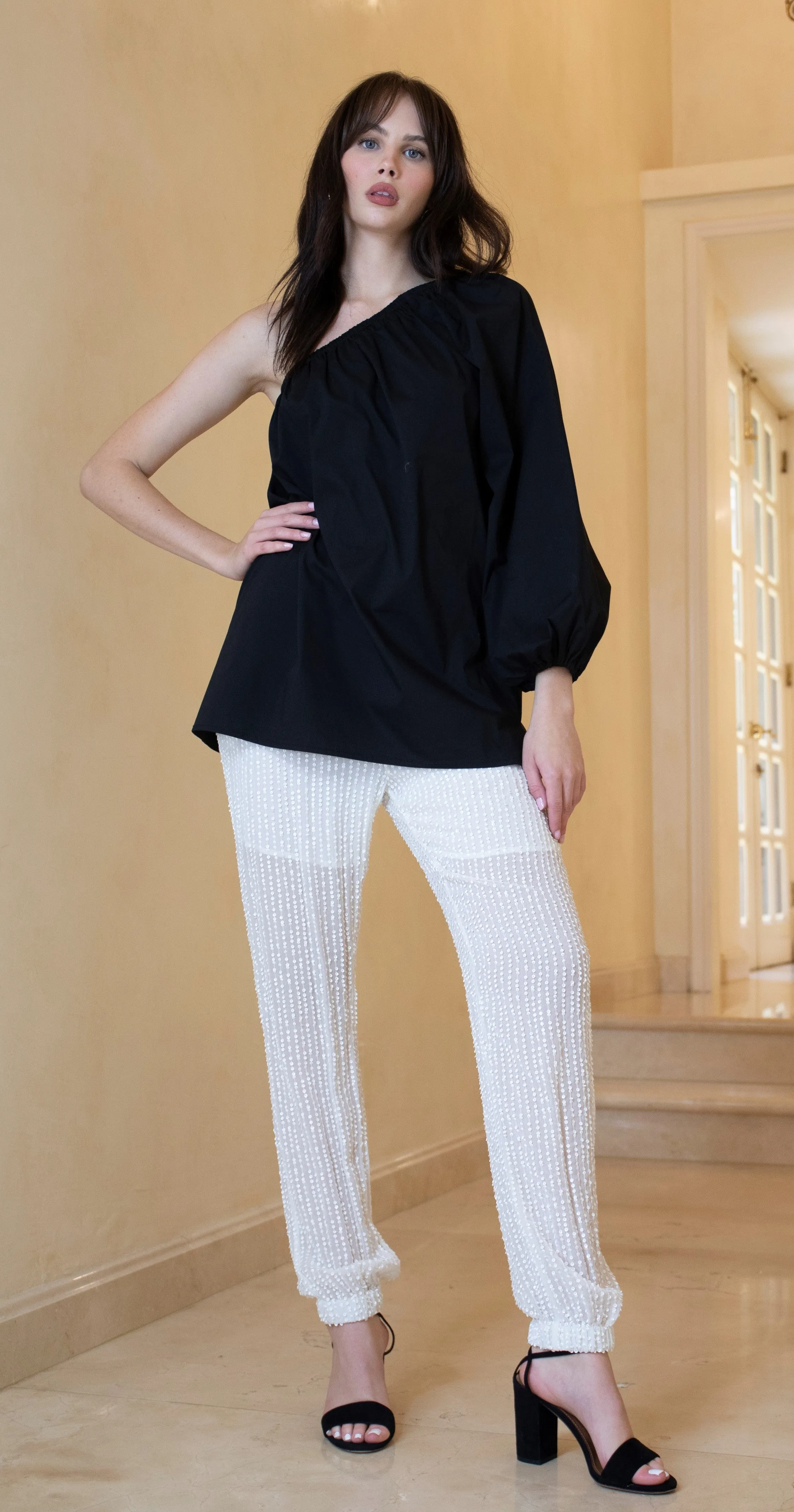 Now 60% OFF -Liza Sequin Jogger