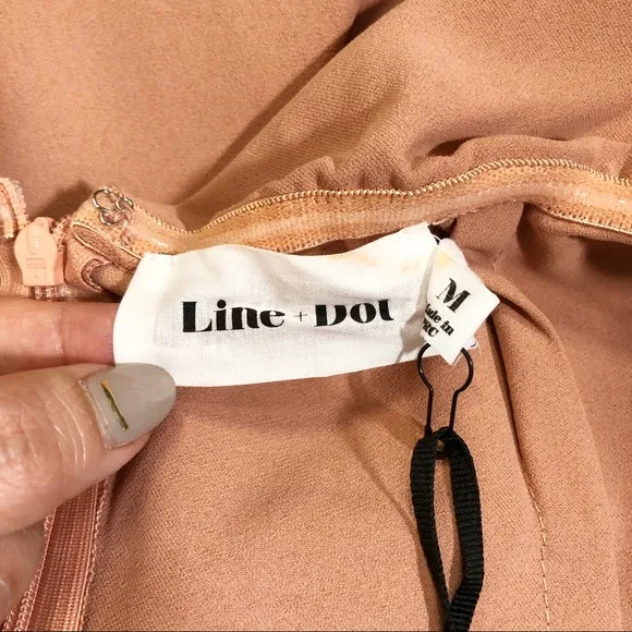 NWT Line &amp; Dot Lopez Off Shoulder Mini Dress