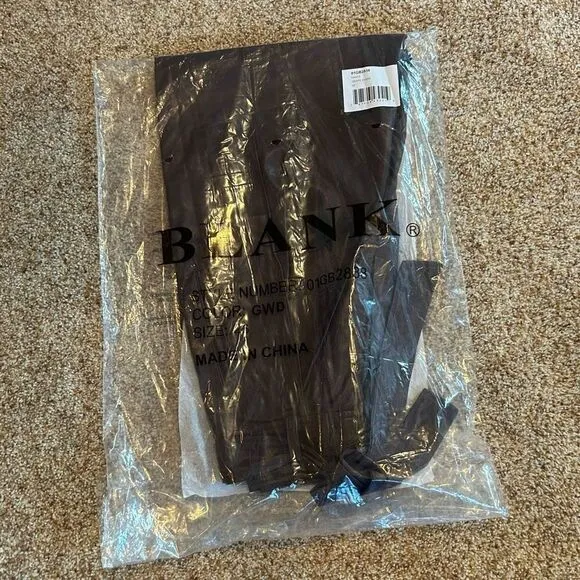NWT Size 25 Women’s Faux Leather Pants (BLANKNYC) Grape Shake
