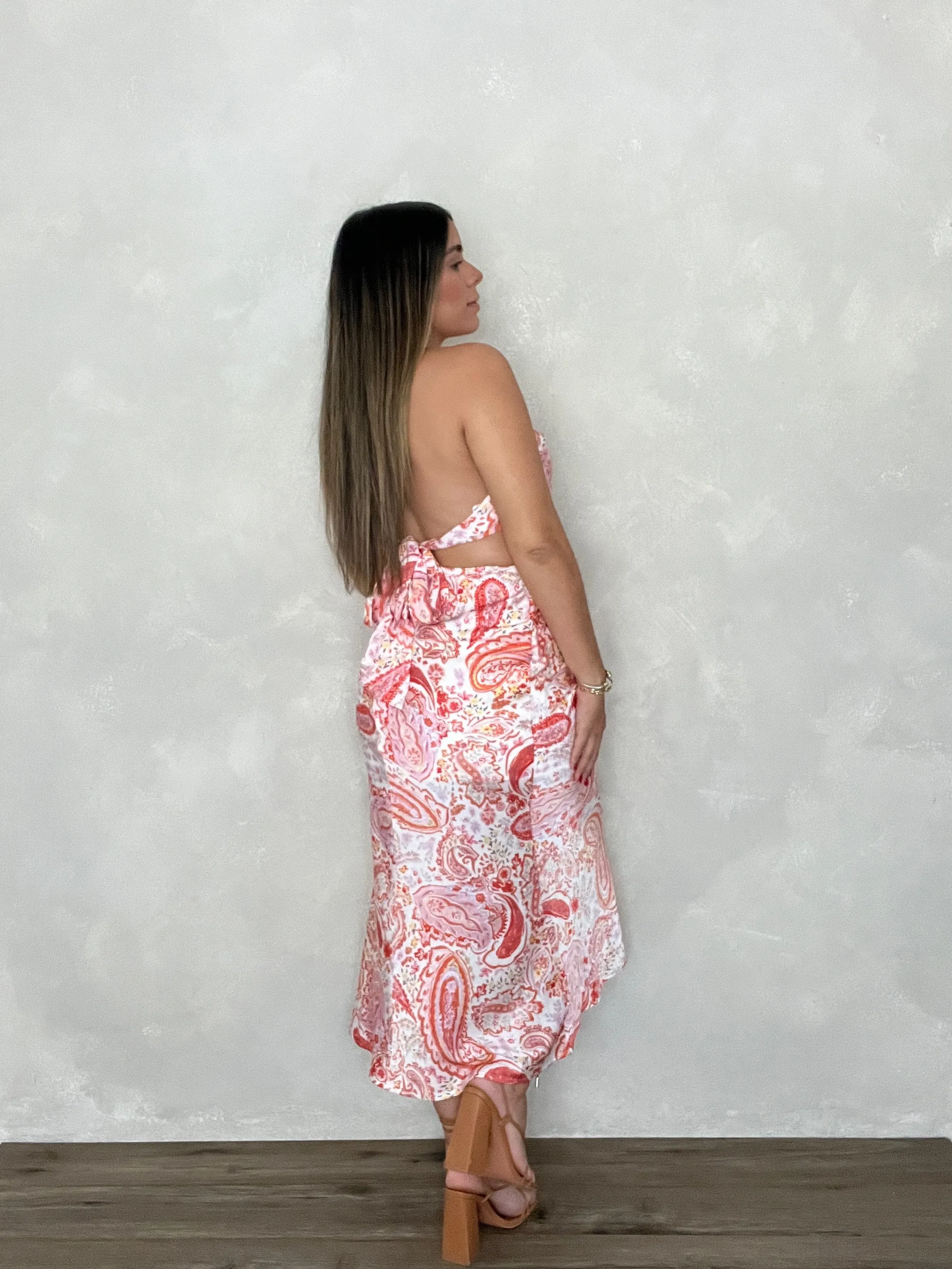 PAISLEY BLUE SKIRT SET