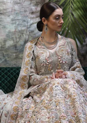 Pakistani Bridal Heavy Peplum Lehnga for Wedding #J5130