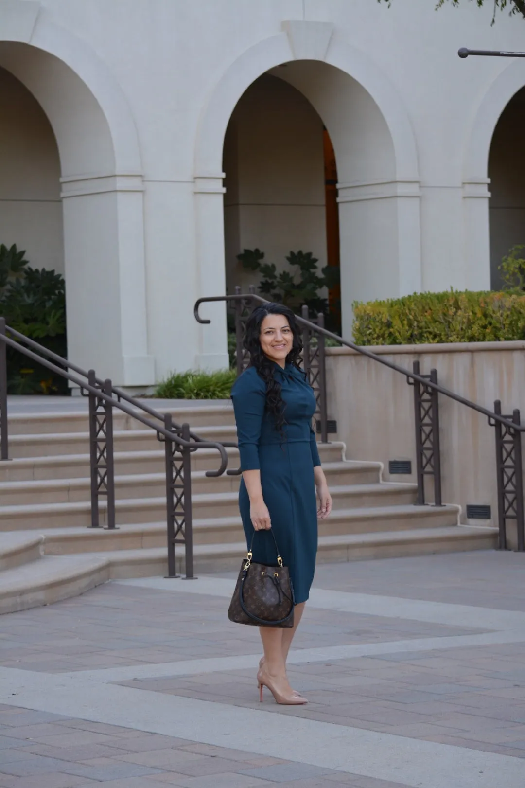 Pamplona Turquoise Knot Dress