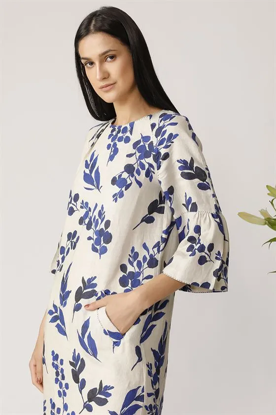 Payal Pratap   II   Morning Glory Roure Peplum Dress