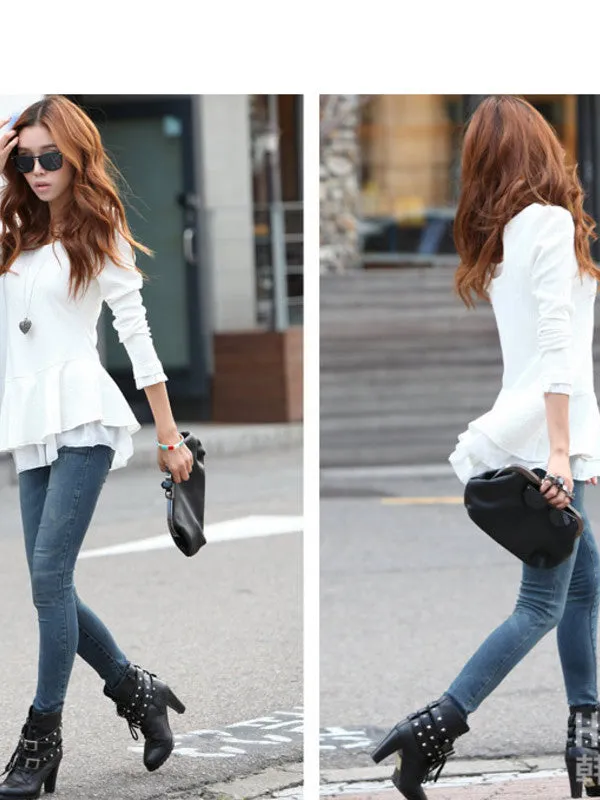 perfectly posh peplum shirt