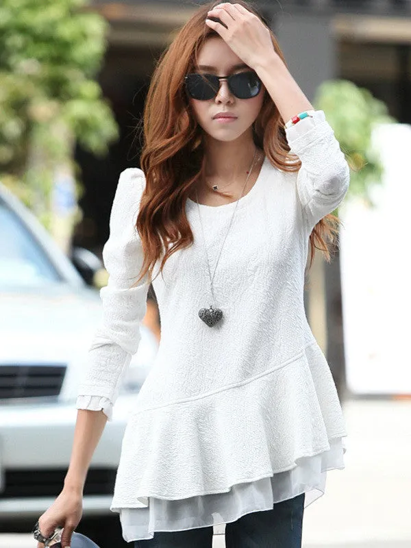 perfectly posh peplum shirt