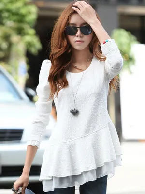 perfectly posh peplum shirt