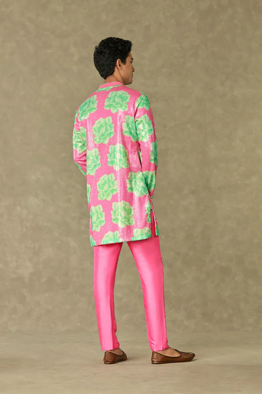 Pink Nurvi Sitara Sequin