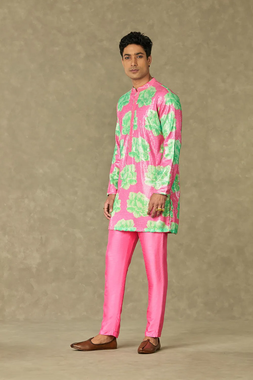 Pink Nurvi Sitara Sequin