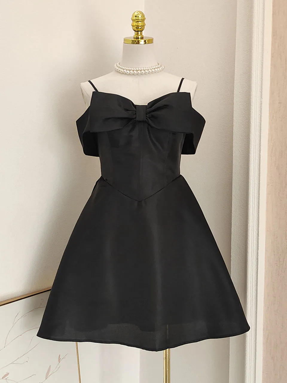 Pink Off The Shoulder Corset Satin Party Mini Dress