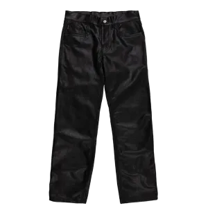 Pleasures Vegan Leather 5 Pocket Pants 'Black'