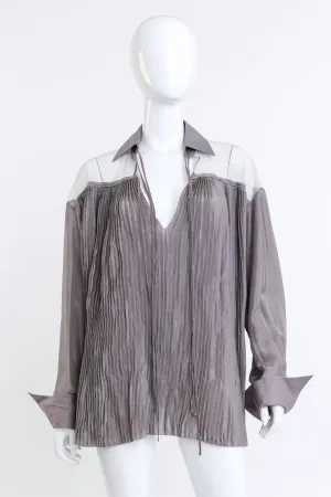 Pleated Mesh Tent Top
