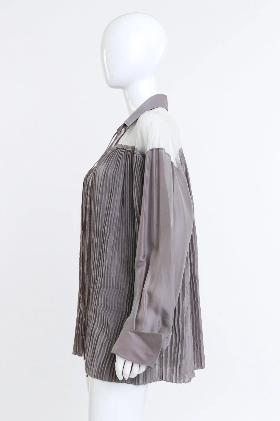 Pleated Mesh Tent Top