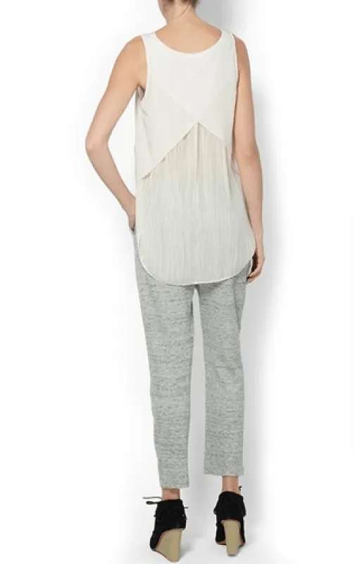 Plisse Detail Tank
