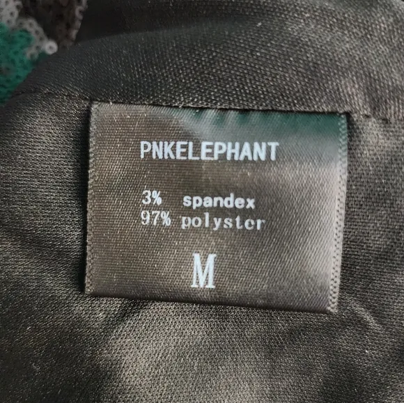 PNKELEPHANT Black Sequin Skirt