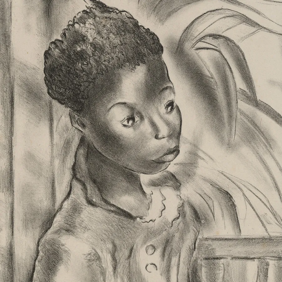 Portrait of a Young Black Woman