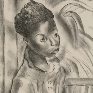 Portrait of a Young Black Woman
