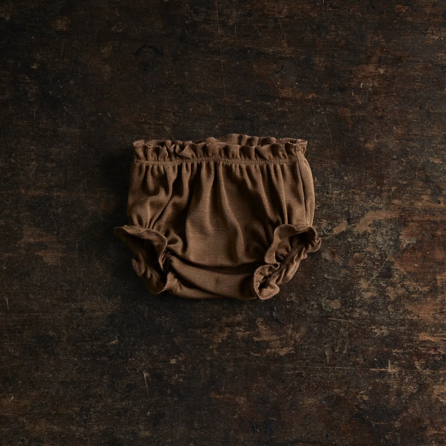 Puff Baby Bloomers -Merino Wool & Silk - Almond
