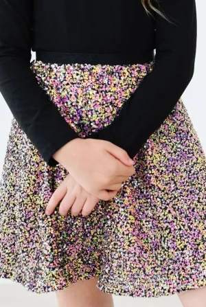 Rainbow Glitter Skirt