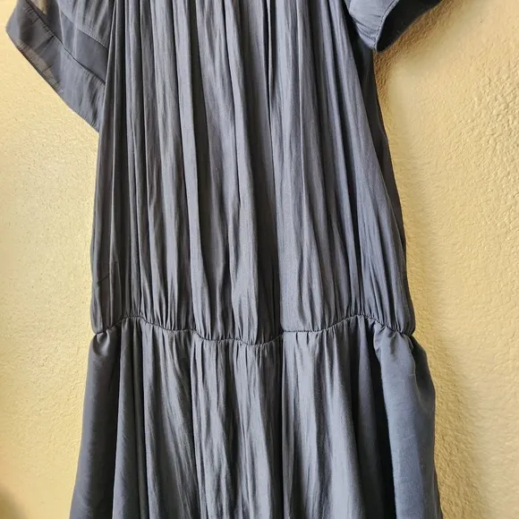 Ramy Brook Jessica Navy Off Shoulder Mini Dress SMALL