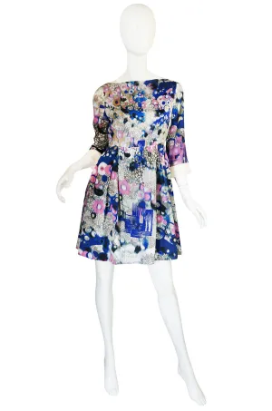 Recent Erdem Custom Fabric Silk Watercolor Dress