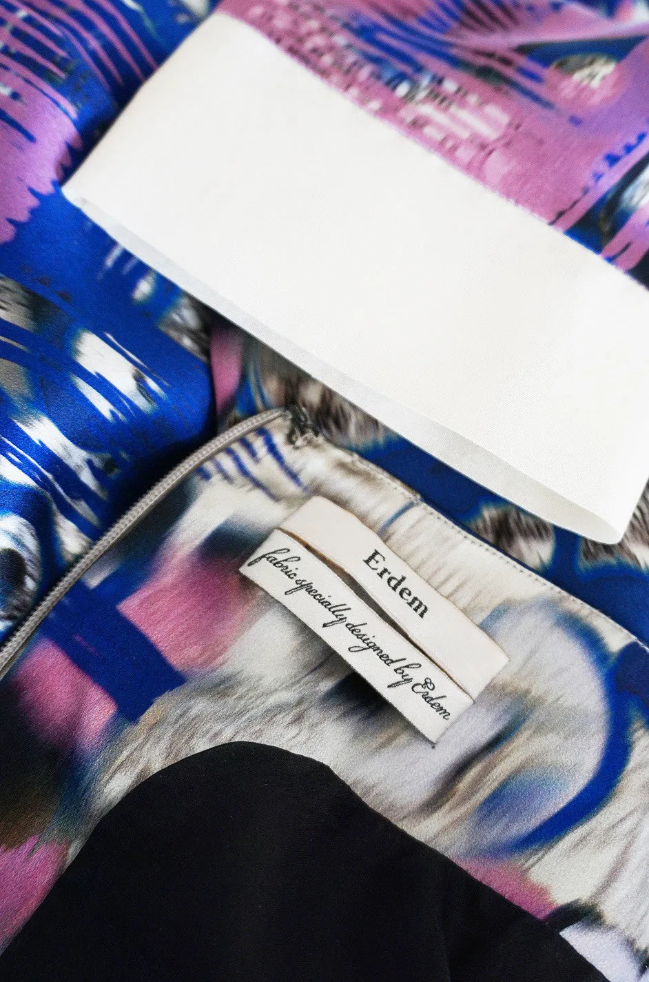 Recent Erdem Custom Fabric Silk Watercolor Dress