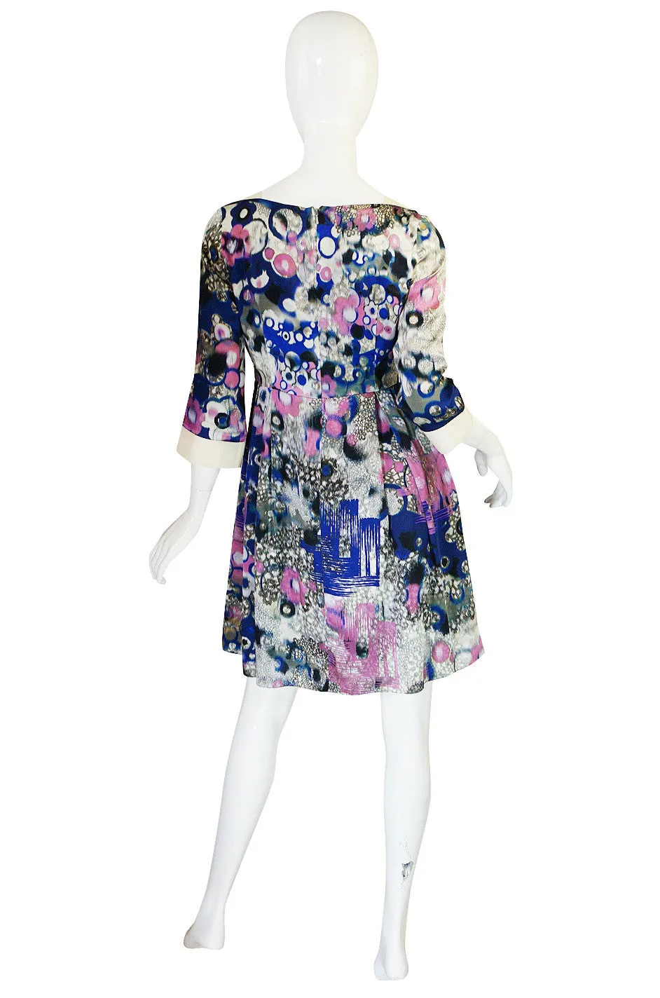 Recent Erdem Custom Fabric Silk Watercolor Dress