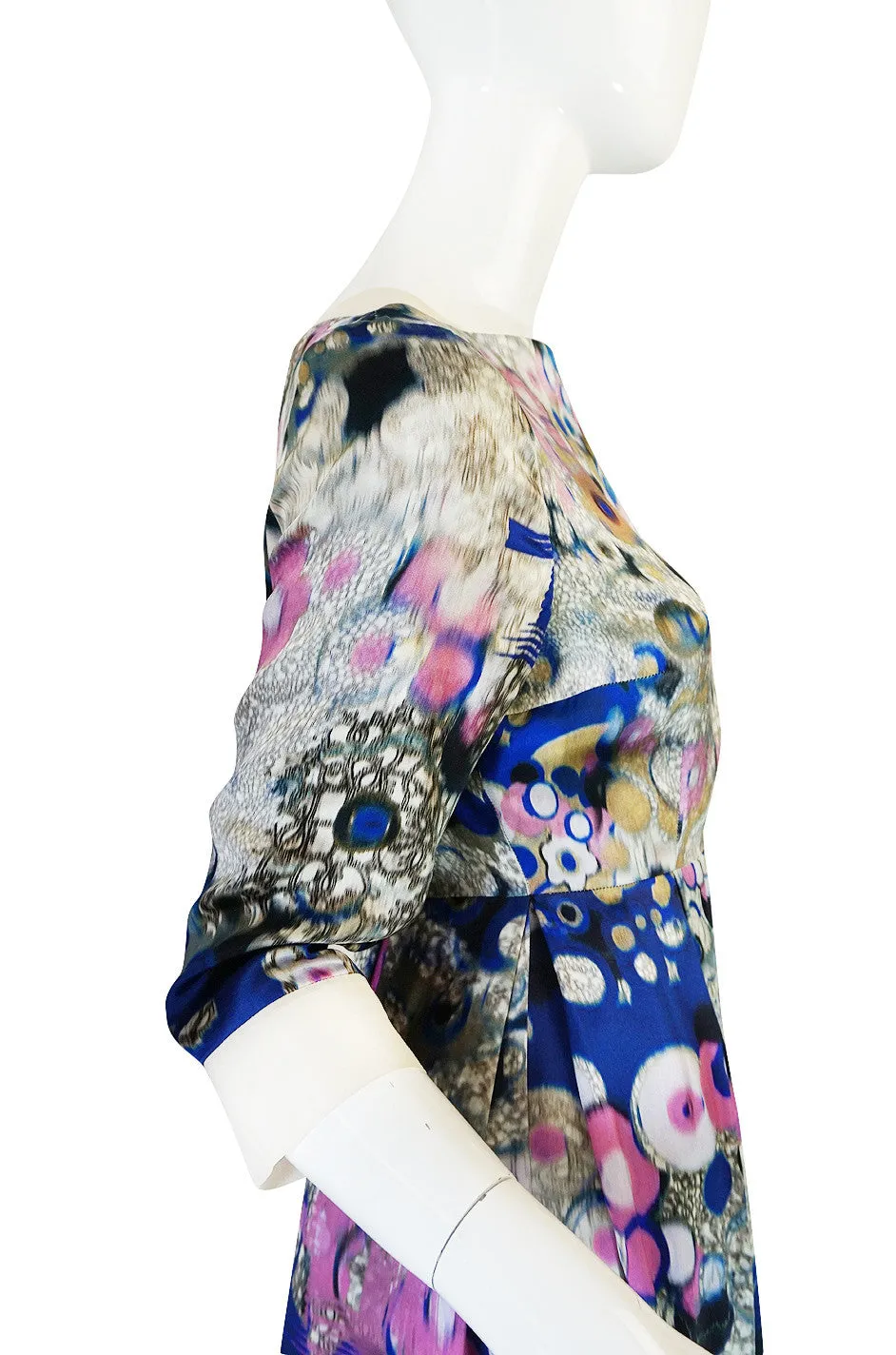 Recent Erdem Custom Fabric Silk Watercolor Dress