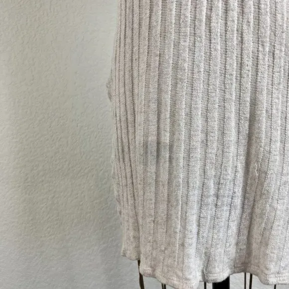 Reformation Portland Dress Ribbed Off the Shoulder