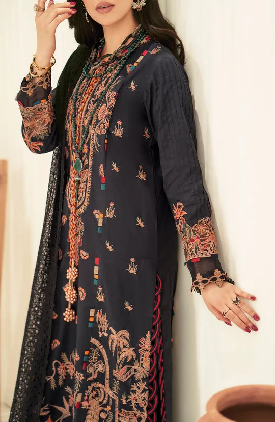 Rich Mystique Embroidered Pakistani Salwar Kameez with Dupatta