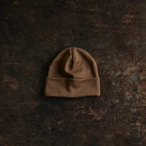 Rook Baby & Kids Beanie - Merino Wool & Silk - Almond